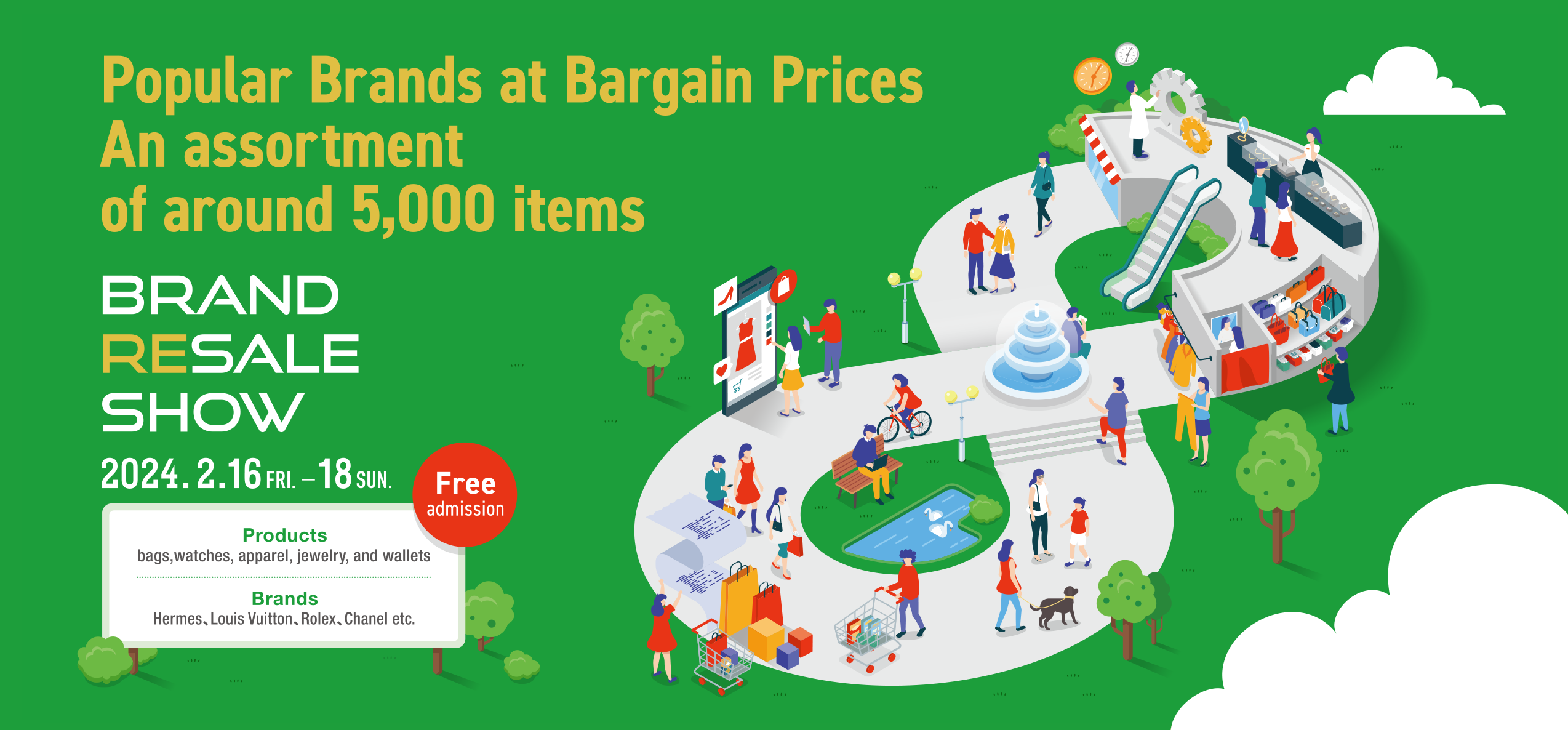 Brand resale show